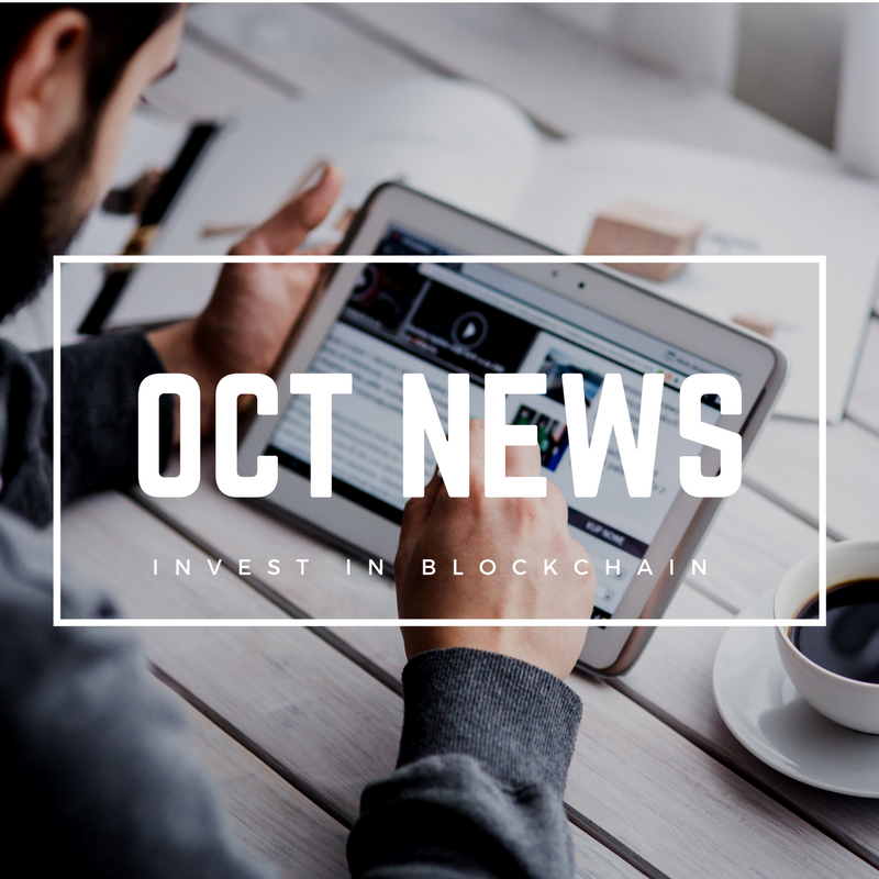 October Cryptocurrency News Roudup