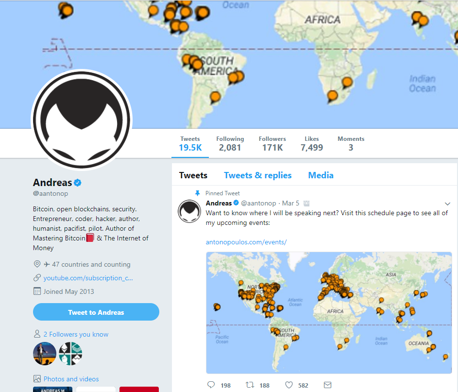 Andreas Antonopoulos Twitter
