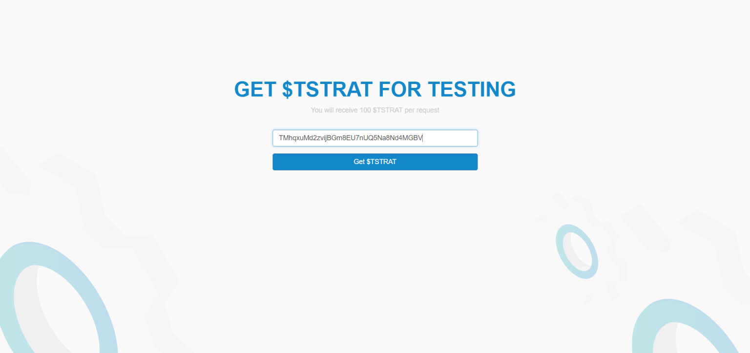Stratis test ICO step 8