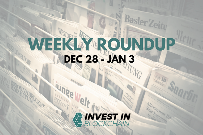 Week in Review: Dec 28 - Jan 3