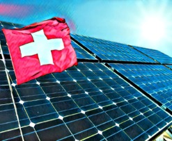 Switzerland St. Gallen Solar Energy